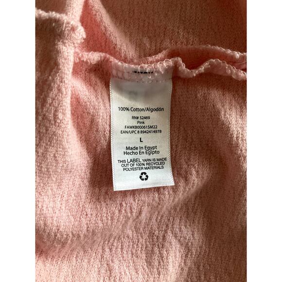 Polo Dress Fleece Pink Free Assembly Women's L - Picture 5 of 5